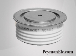 Thyristor DiscSKT 340 T| SKT 340 T/16E Semikron Peyman Electric