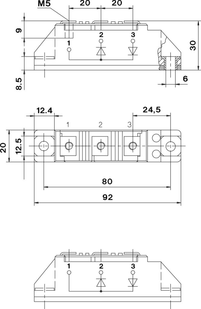 Double diodes SKKD 81